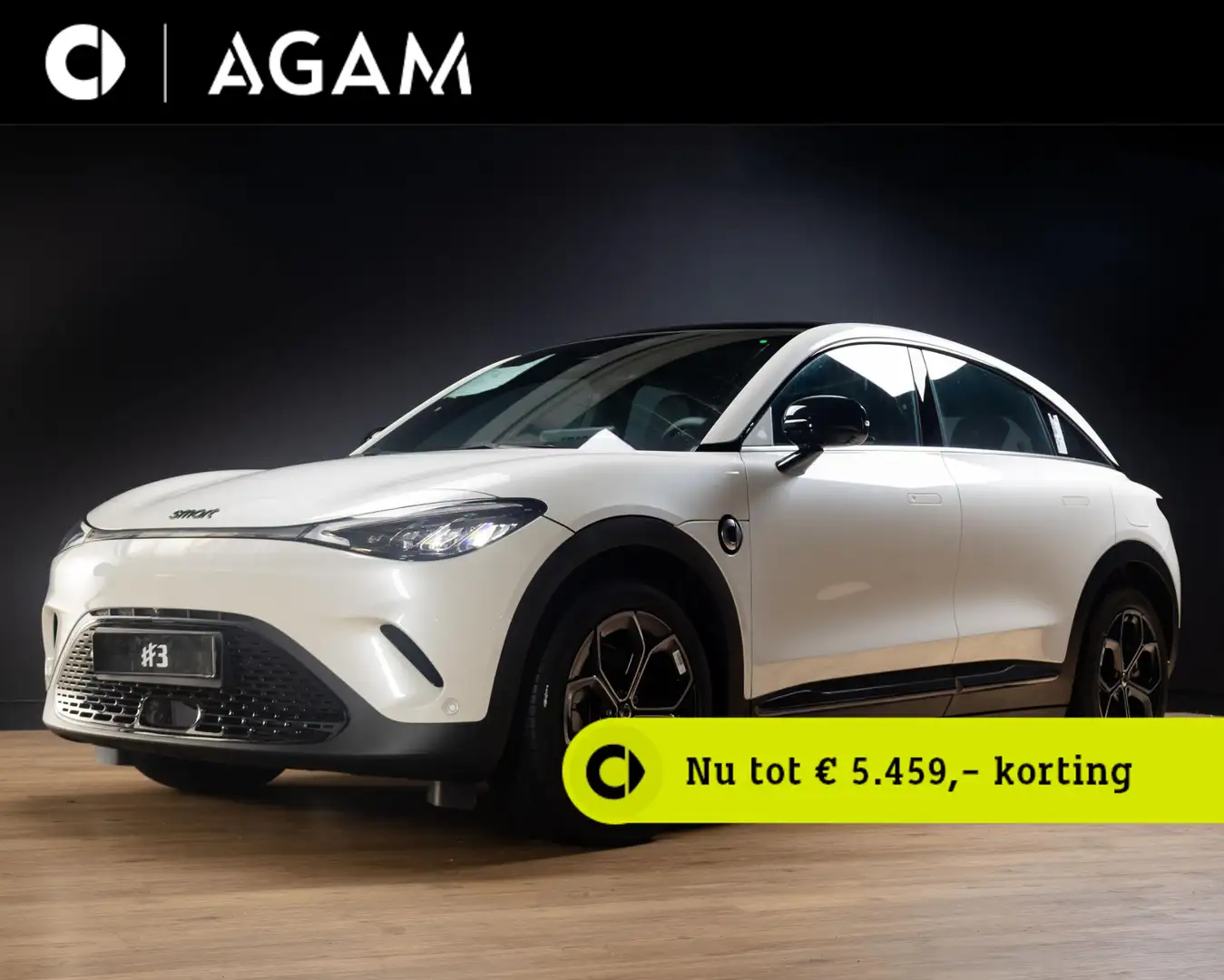 smart #3 Pro+ 66 kWh Blanc - 1