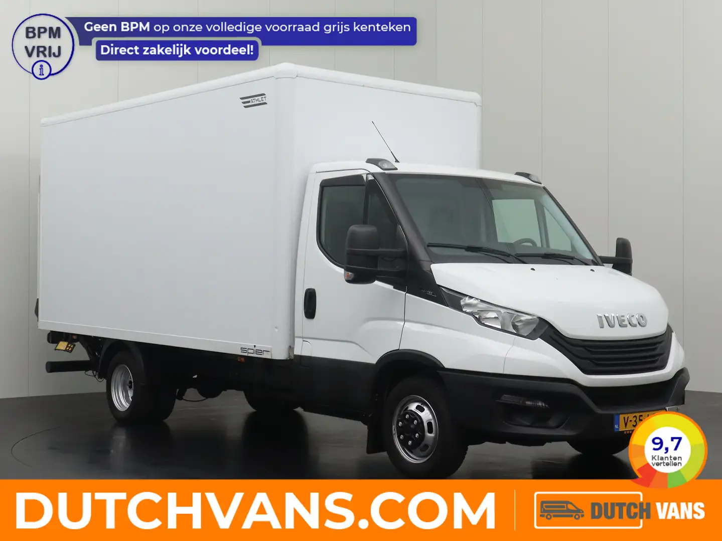 Iveco Daily 35C16 Bakwagen+Laadklep | 3500Kg Trekhaak !! Wit - 1