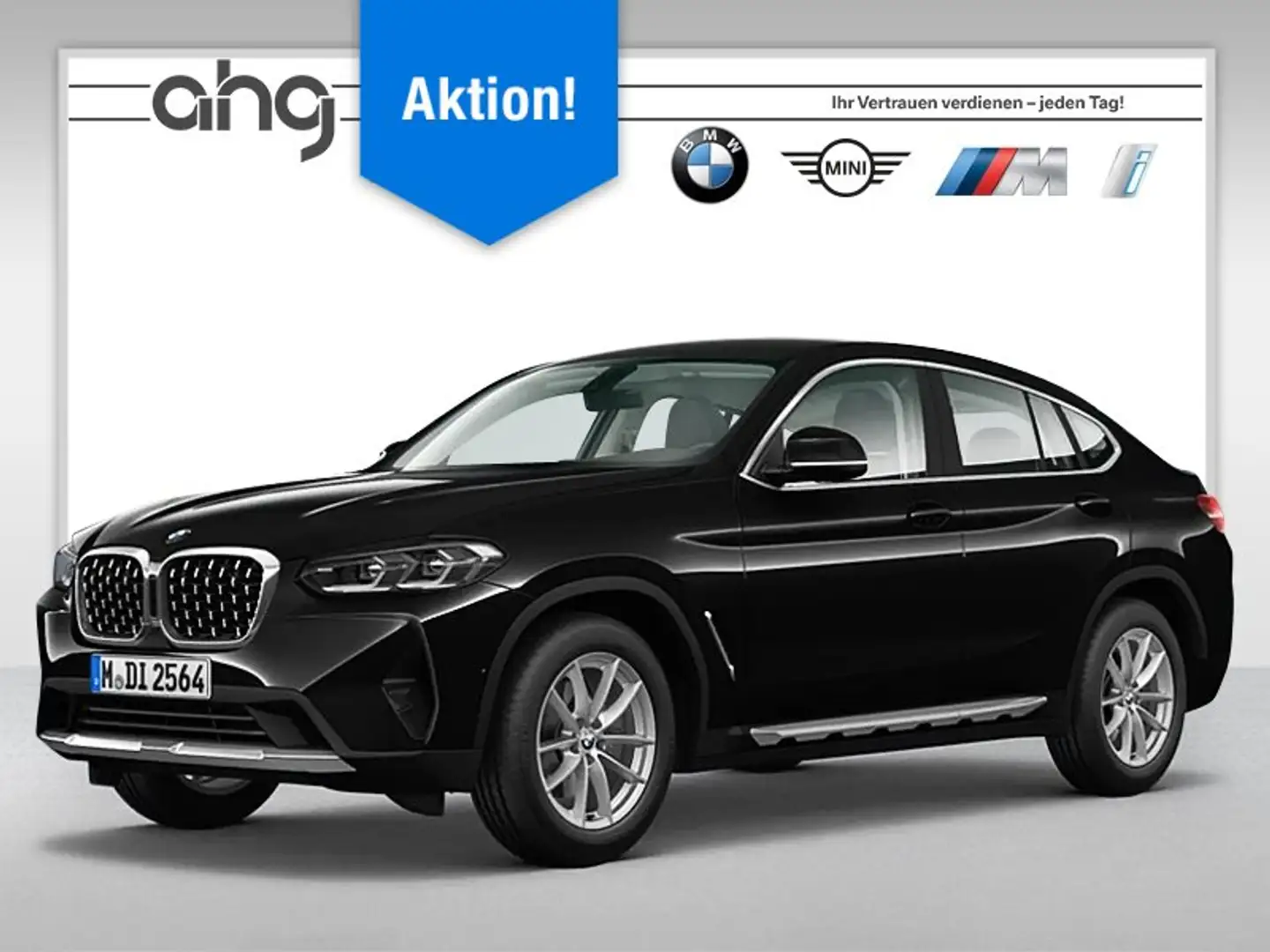 BMW X4 xDrive20d FACELIFT Adv. Aut. LED AHK 18Zoll X-Woch Negru - 1