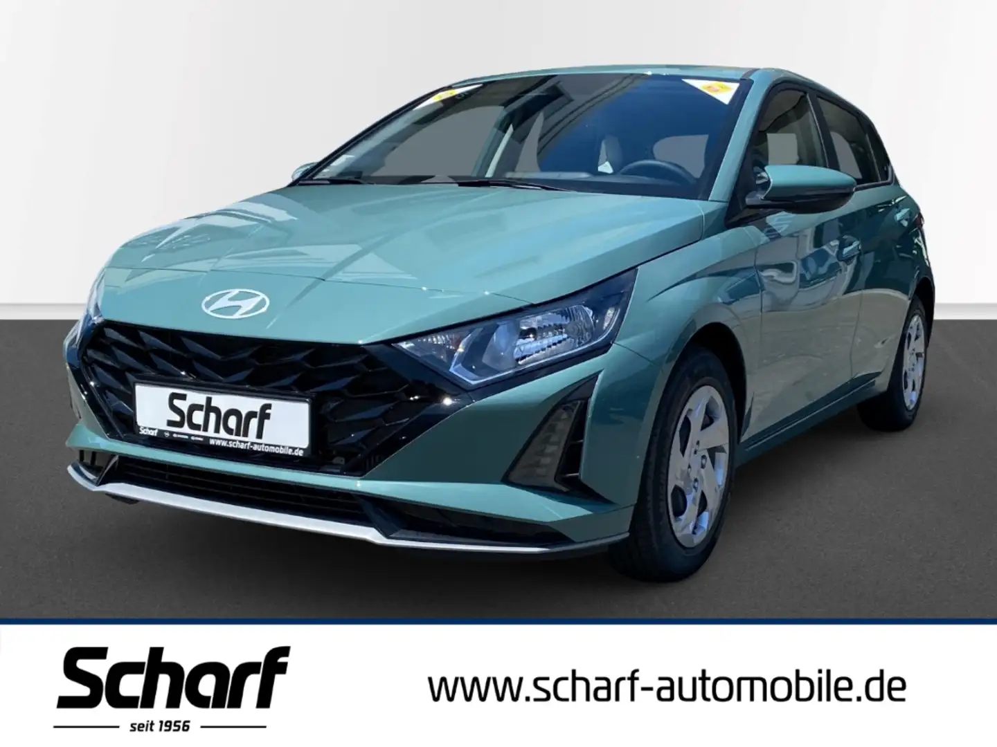Hyundai i20 FL Select Funktionspaket Navi Rückfahrkam. Klima Grün - 1