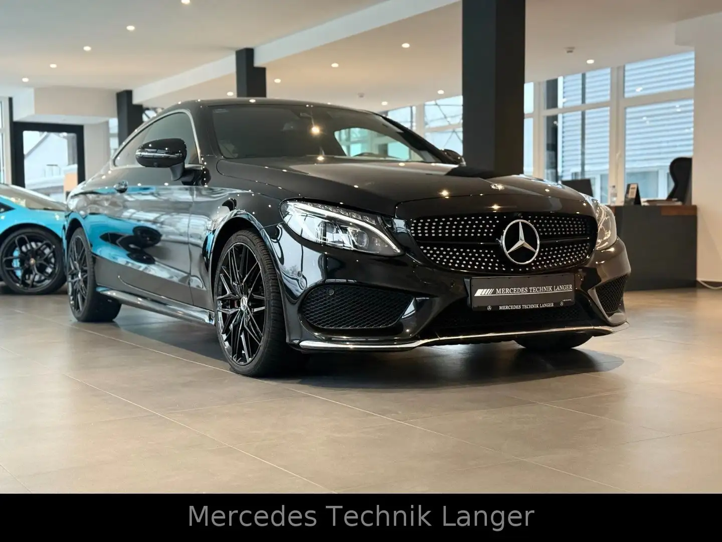 Mercedes-Benz C 180 Coupe C 180/PANO/MB GARANTIE Schwarz - 1