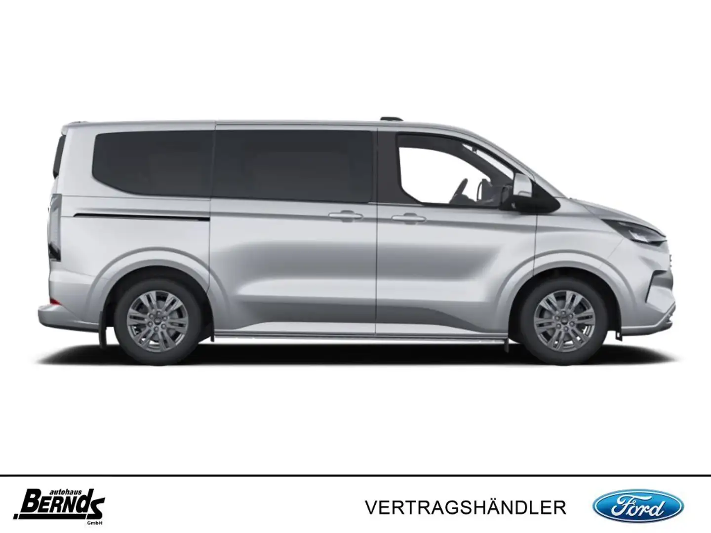 Ford Tourneo Custom L1H1 VA Titanium KLIMA LED RÜCKFAHRKAMERA BC 0,0% Silber - 2