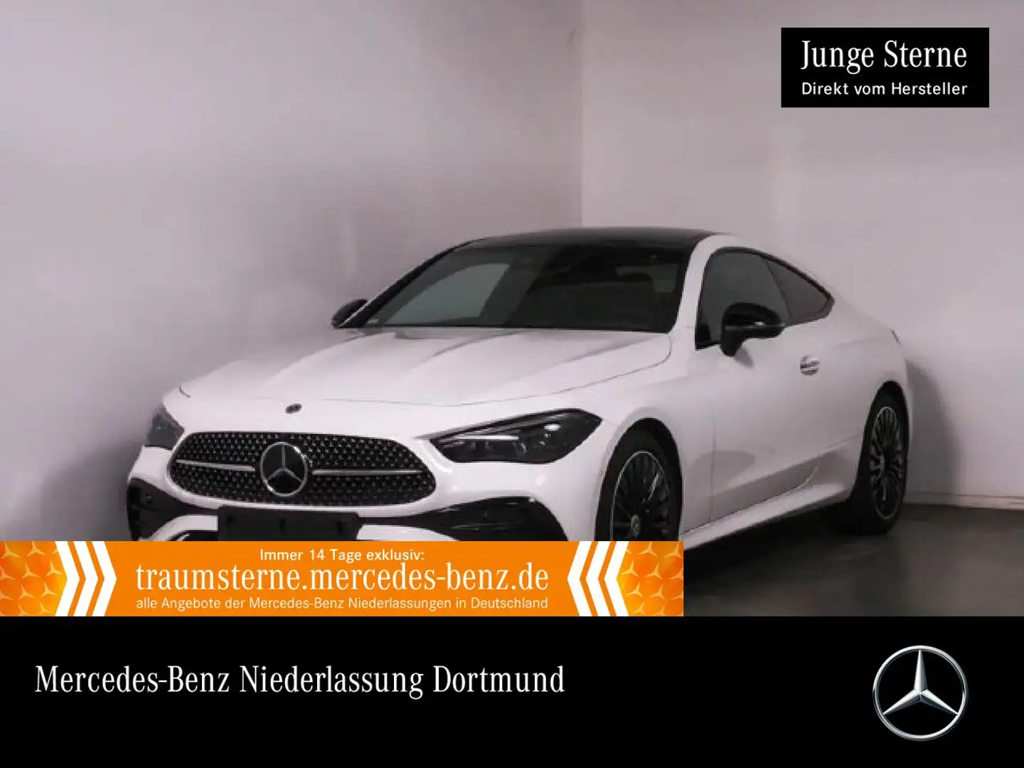 Mercedes-Benz CLE 450 4M AMG+NIGHT+PANO+360+AHK+KEYLESS+9G Weiß - 1