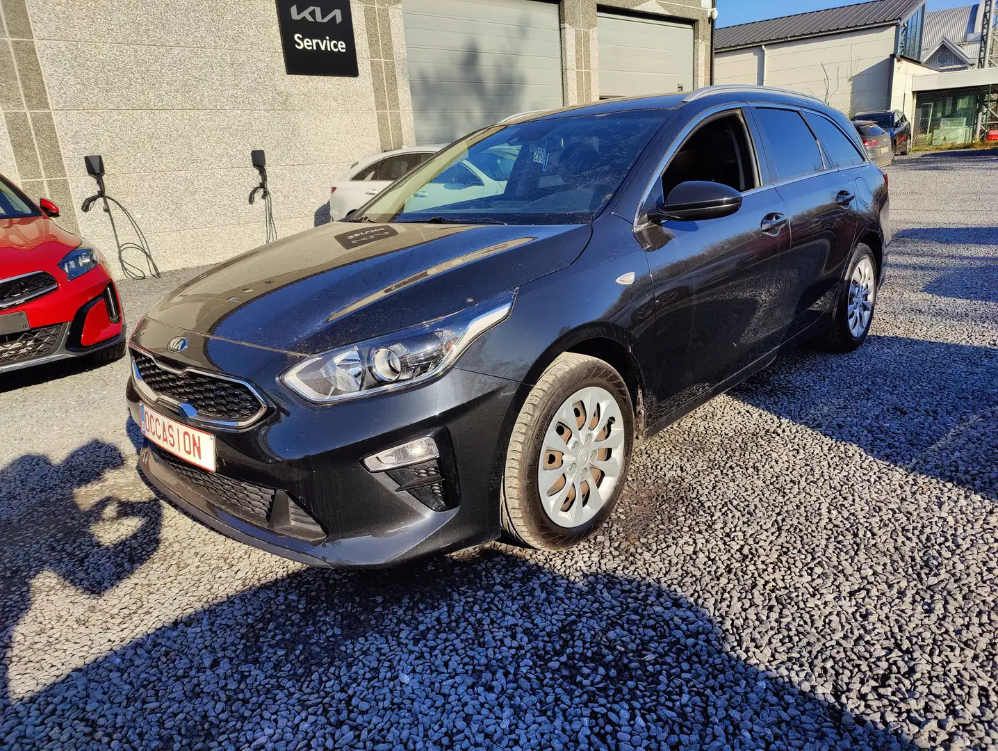 Kia Ceed SW / cee'd SW 1.6 crdi MHEV navi edition Noir - 2