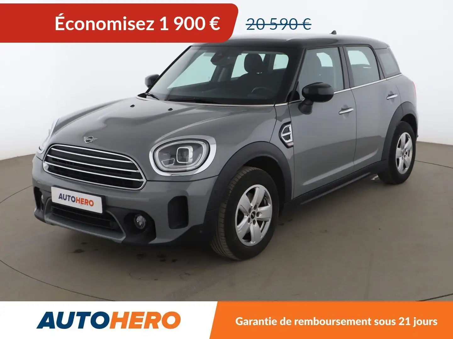 MINI Cooper Countryman Cooper BVA7 Gris - 1