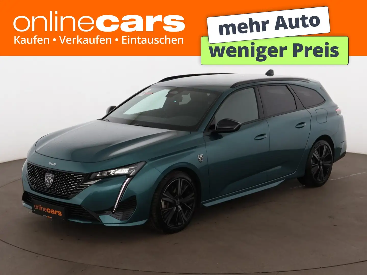 Peugeot 308 SW 180 GT PHEV Aut LED ALCANTARA NAVI SITZHZG Blau - 1