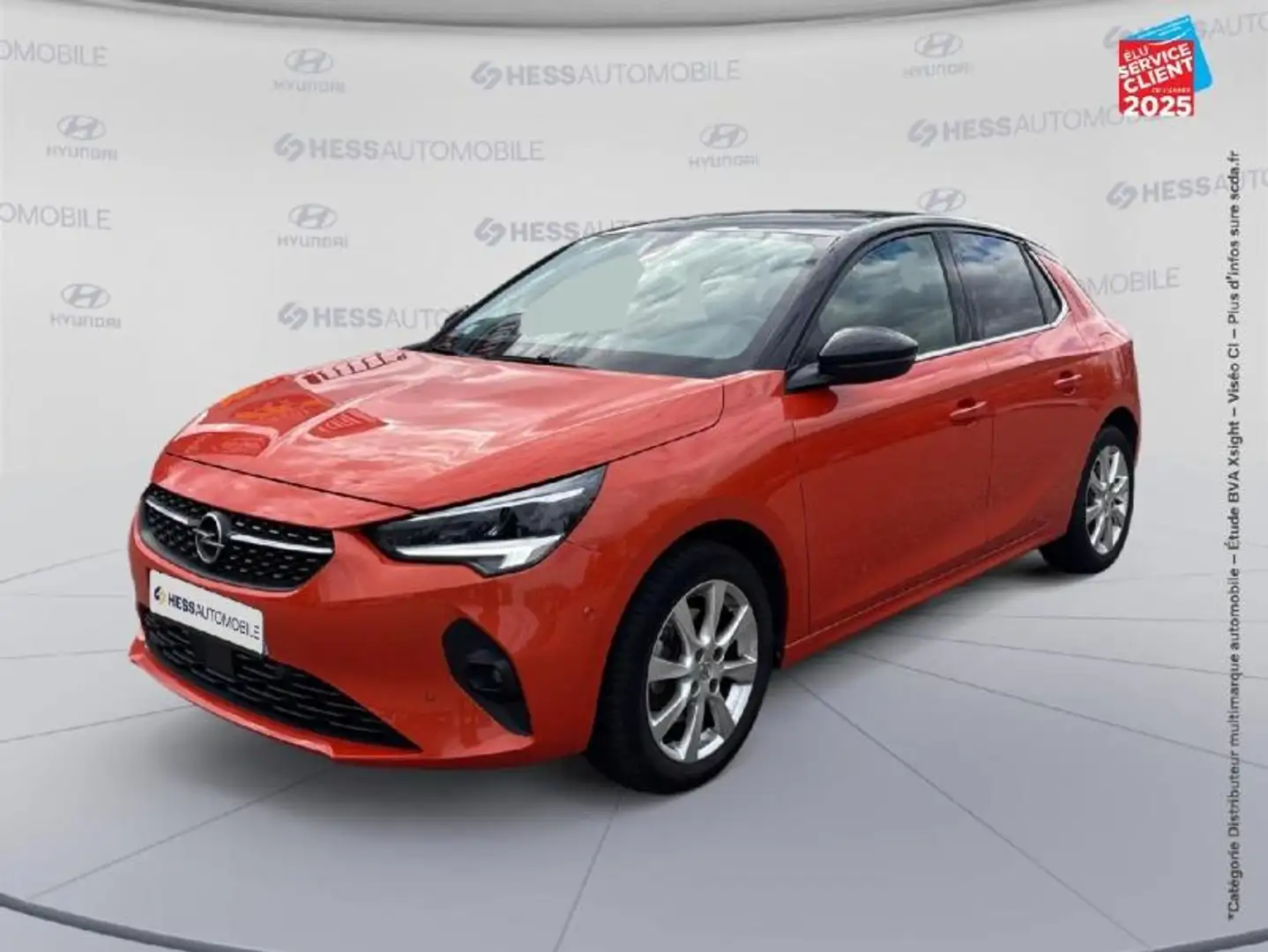 Opel Corsa 1.2 Turbo 100ch Elegance Camera Arancione - 1