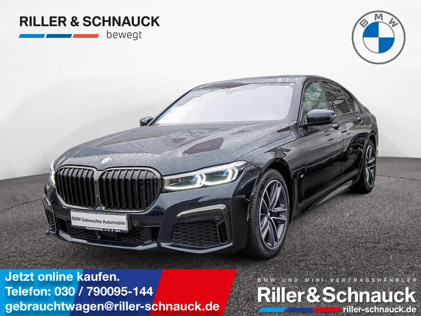 BMW 740 d xDrive M-Sport LASER+HK+STANDHZG+NAPPA+ Nero - 1