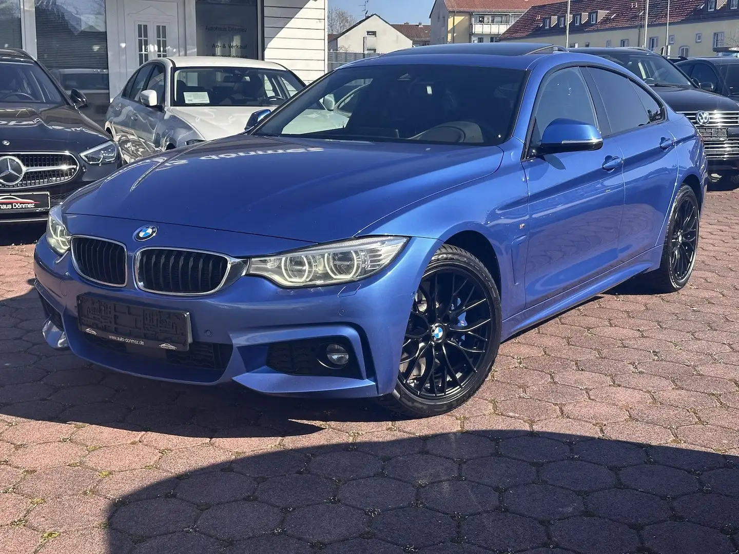 BMW 435 d Gran Coupe xDrive M Sport ACC HUD SHD H&K Blau - 1