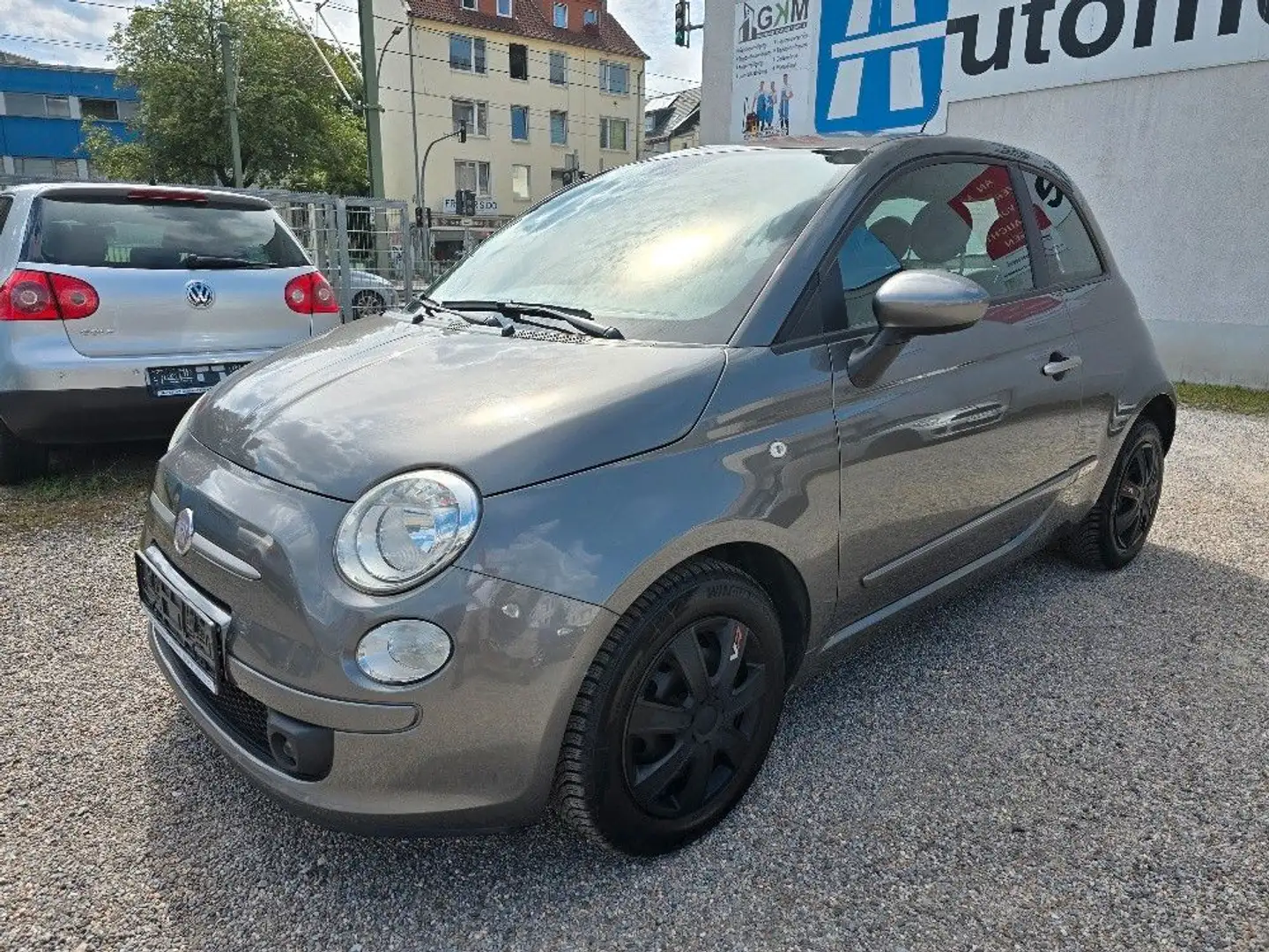 Fiat 500 Twin Air Plus*Klima*Servo*ZV* Grau - 1