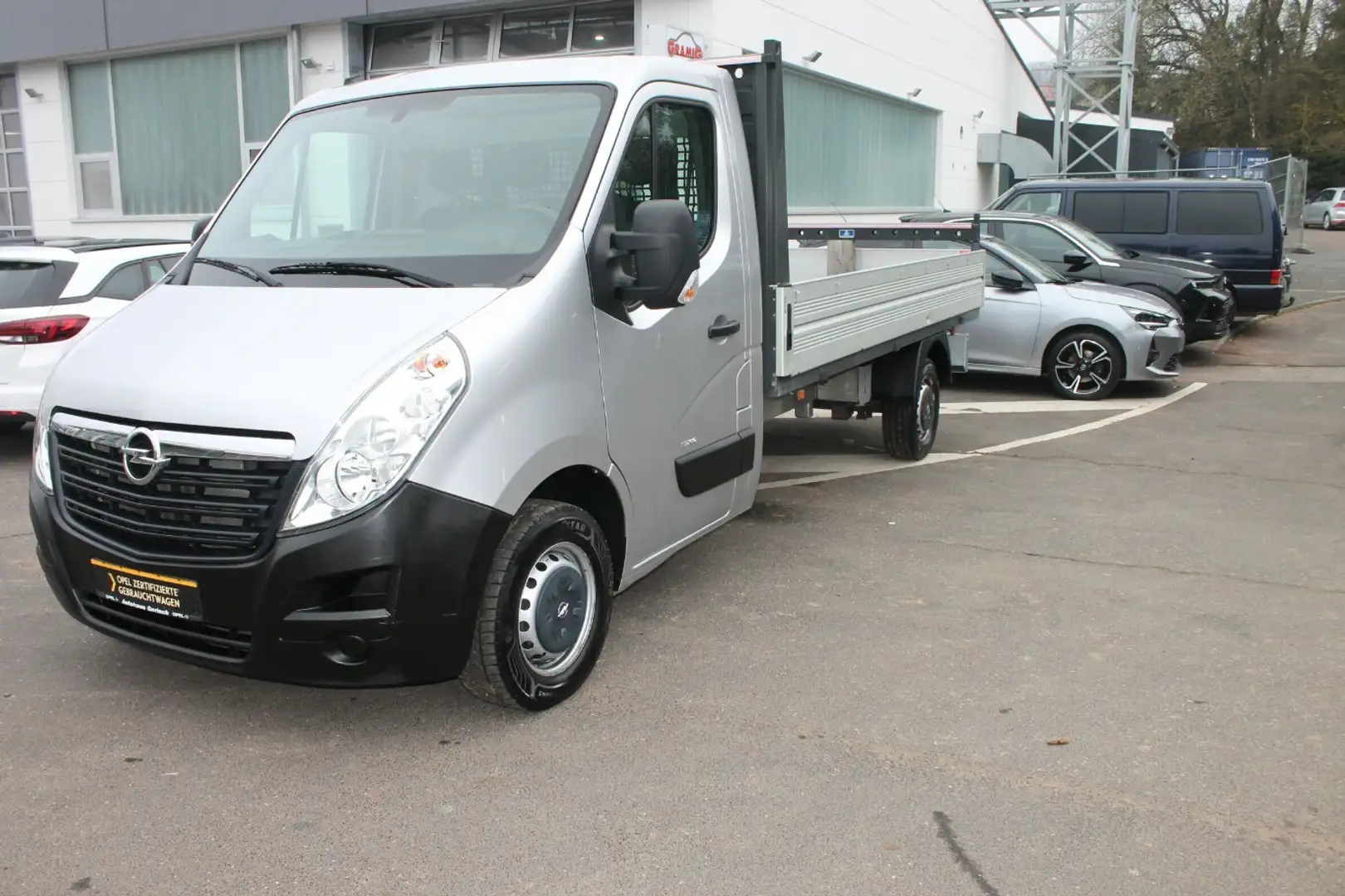 Opel Movano Pritsche L3H1 3,5t Silber - 1