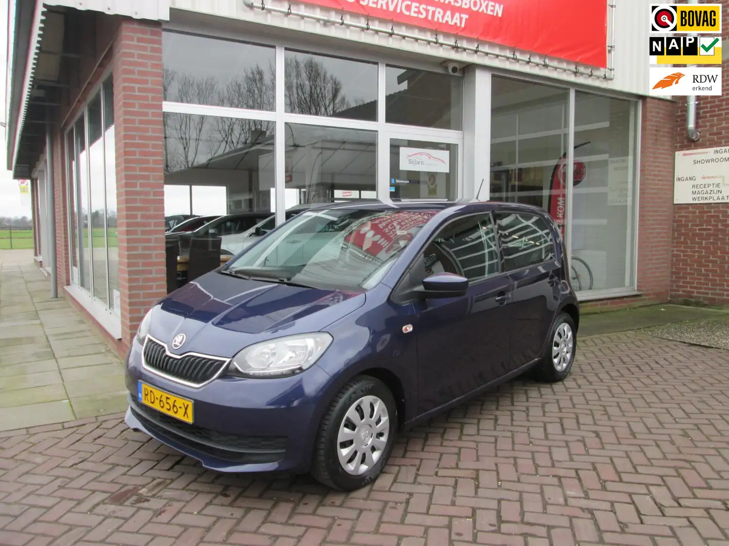 Skoda Citigo 1.0 Greentech Ambition Blauw - 1