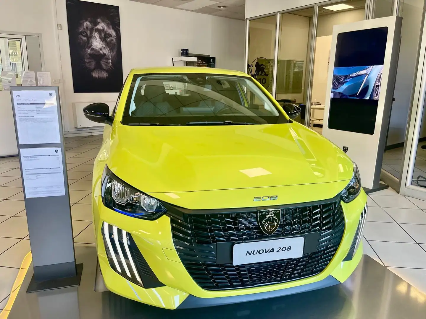 Peugeot 208 1.2 style 100cv (NO VINCOLO FINANZIARIO) Giallo - 1
