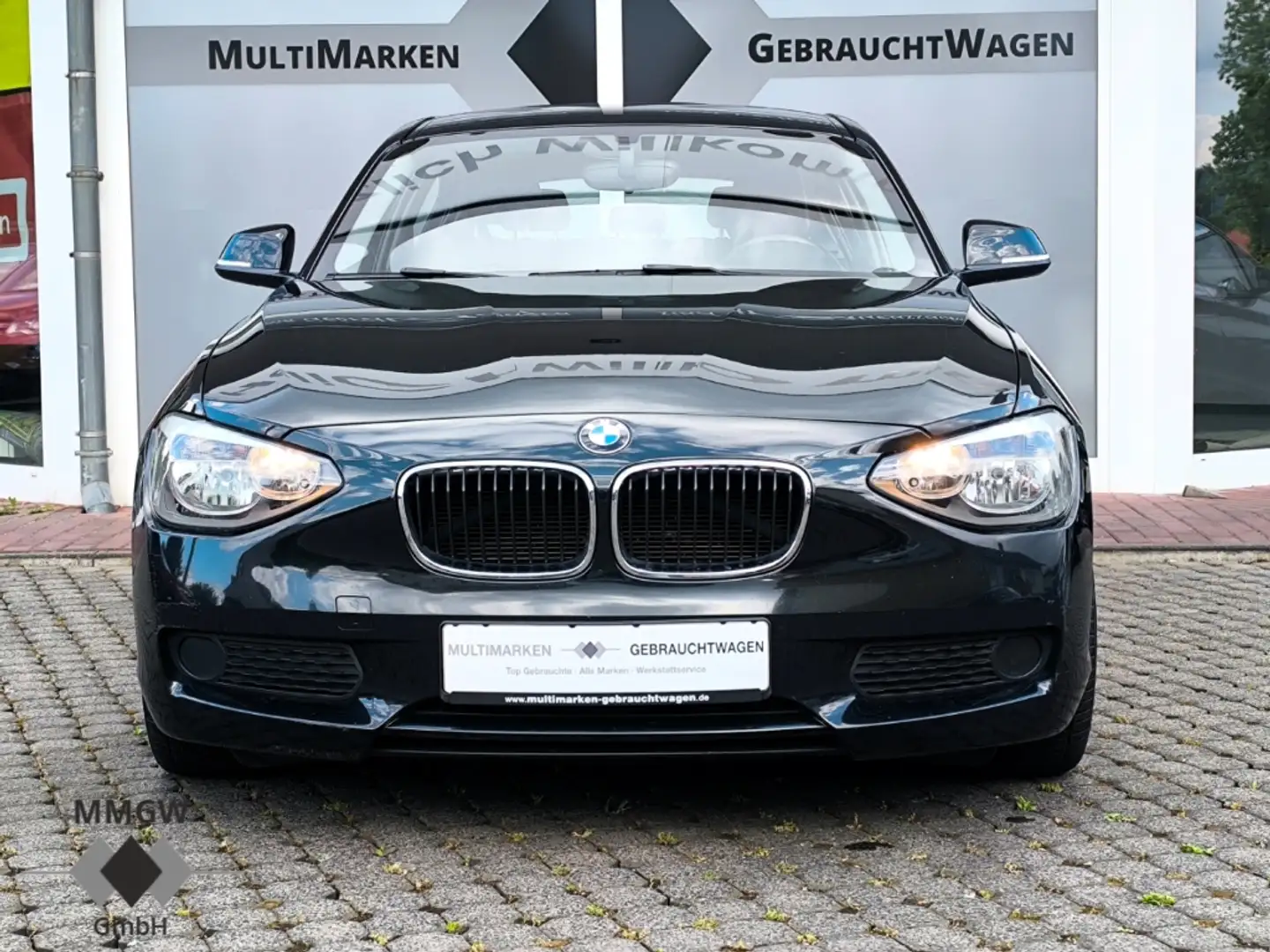 BMW 114 i Leder/Fahrerprofil/SHZ/Keyless/PDC/Klima Fekete - 2