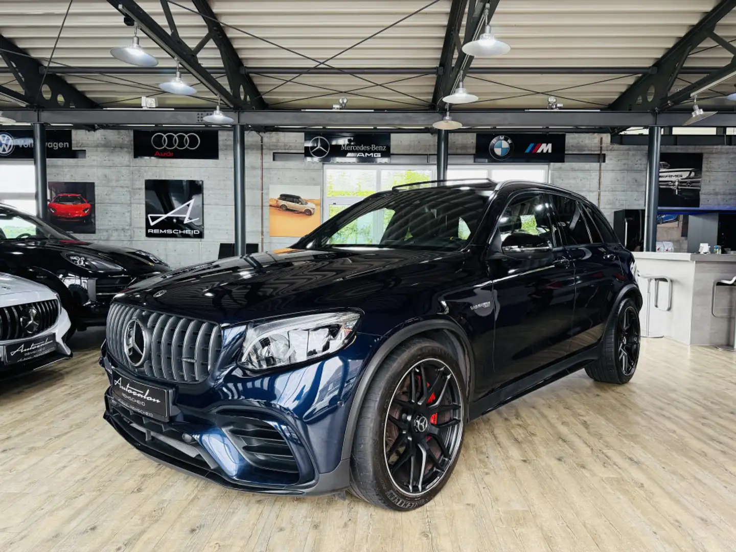 Mercedes-Benz GLC 63 AMG S AMG 4Matic Edition1*PANO*AHK*360°K. Niebieski - 1