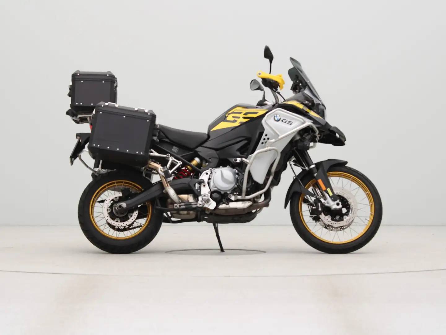 BMW F 850 GS Adventure Black storm metallic 35kW A2 - 3 delige kofferset Fekete - 1