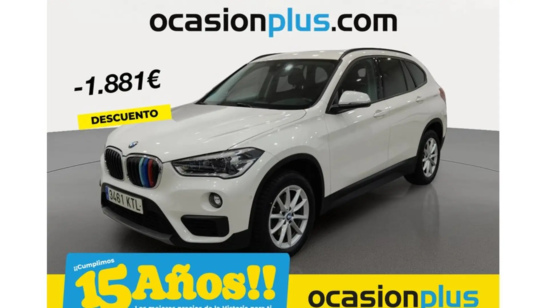 BMW X1 sDrive 18dA Business Blanc - 1