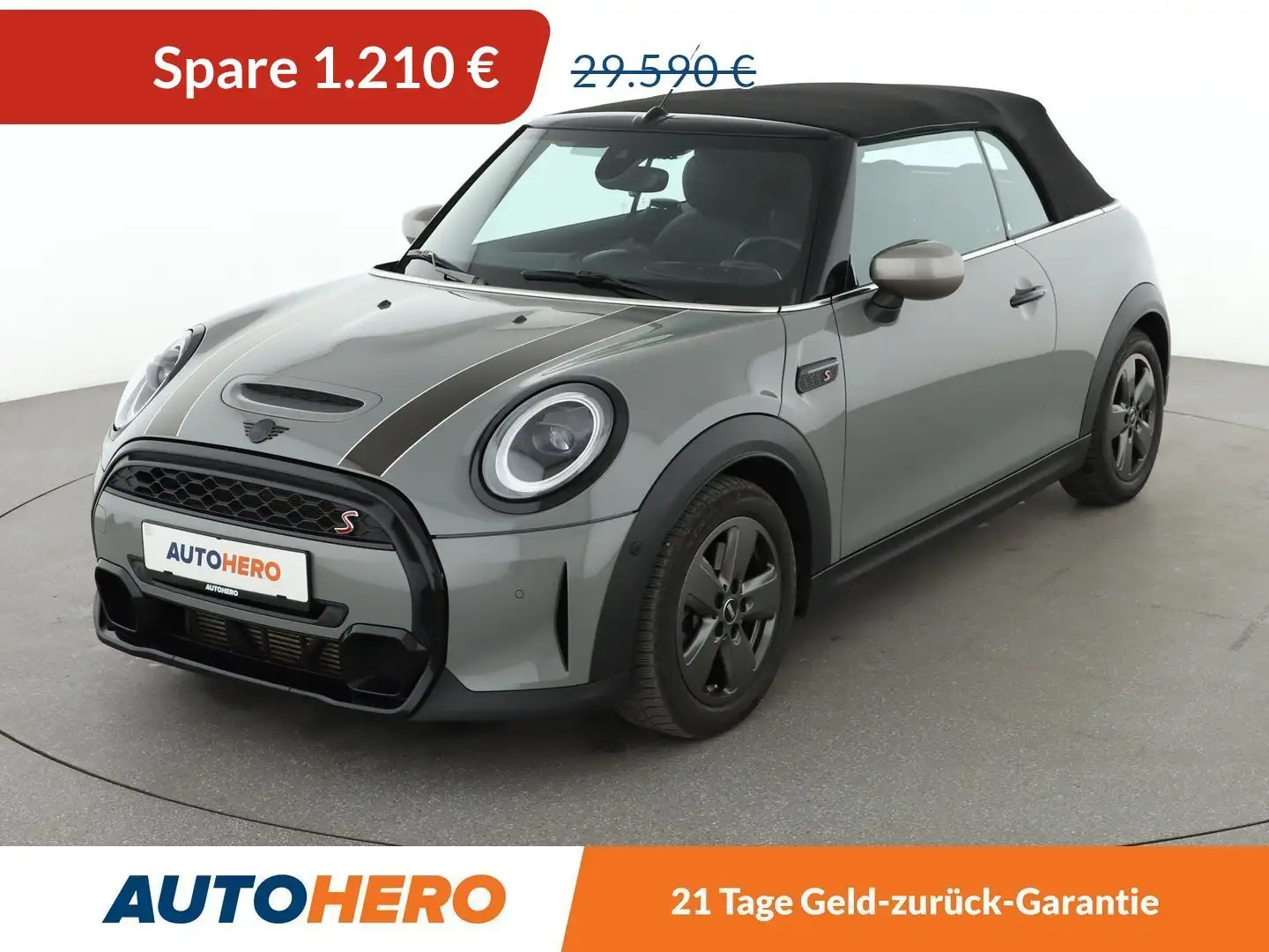 MINI Cooper S Cabrio Cooper S Yours Trim Aut.*NAVI*ACC*CAM*PDC* Grau - 1