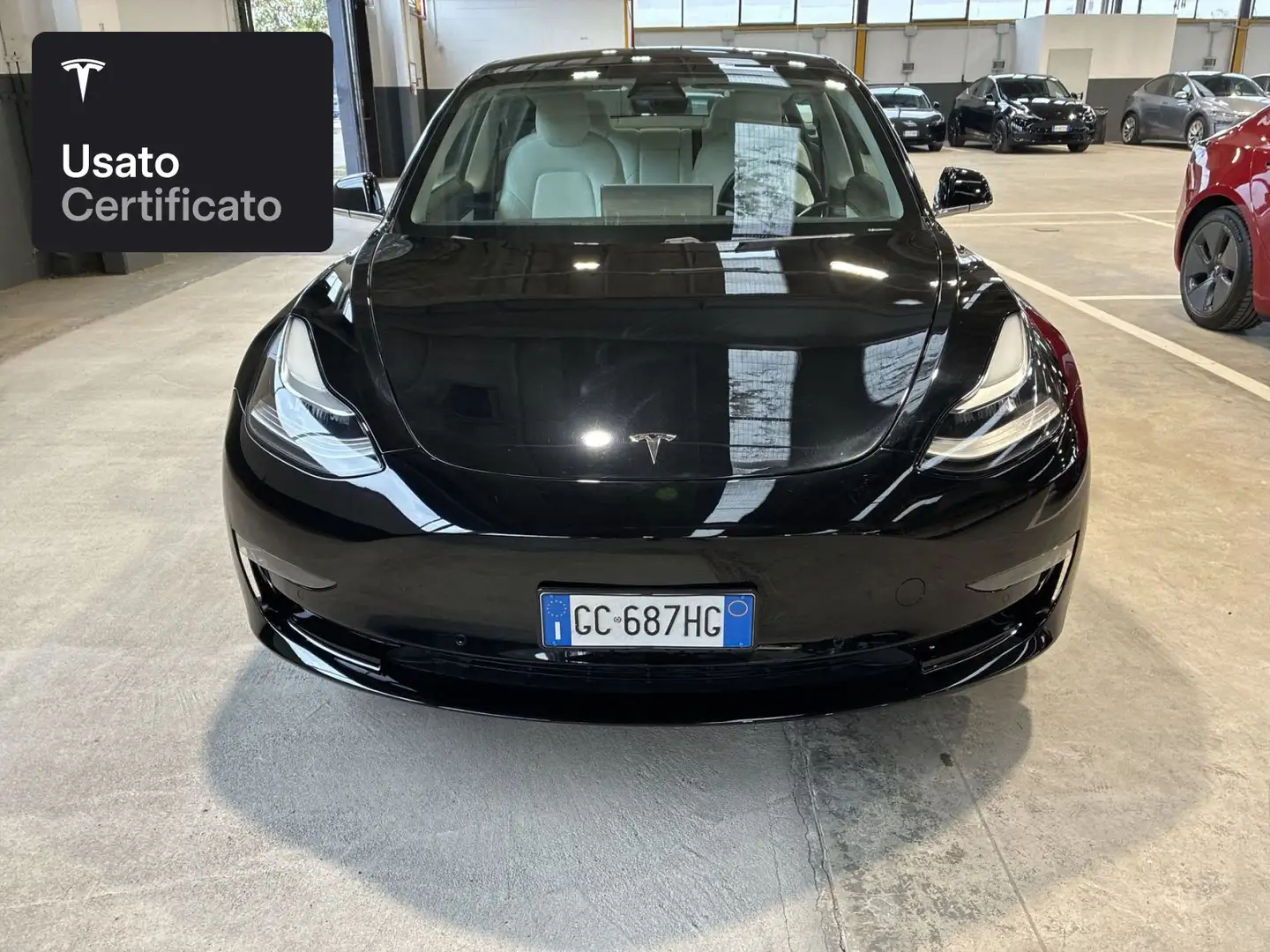 Tesla Model 3 Long Range AWD Zwart - 2