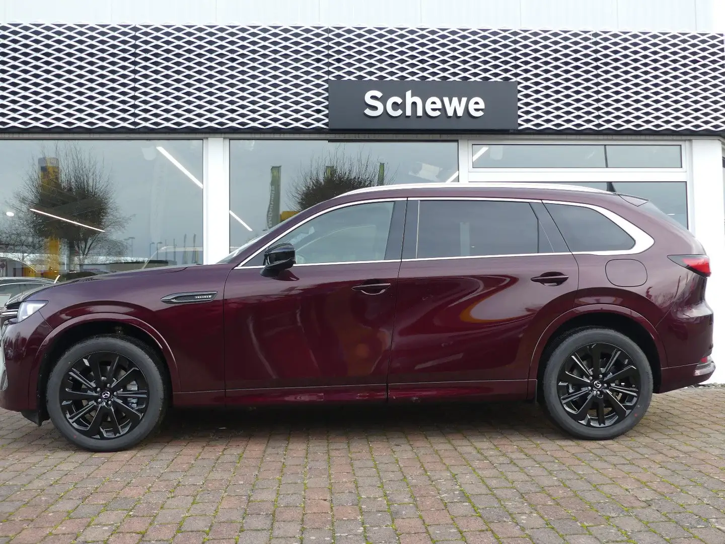 Mazda CX-80 e-SKYACTIV PHEV AWD HOMURA PLUS Rojo - 2