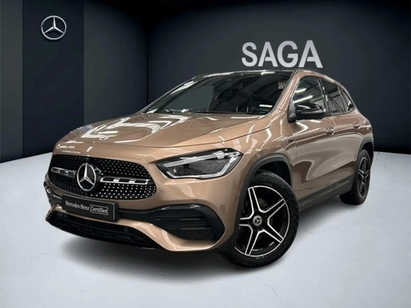 Mercedes-Benz GLA 250 e AMG Pack Night Toit Pano Goud - 1