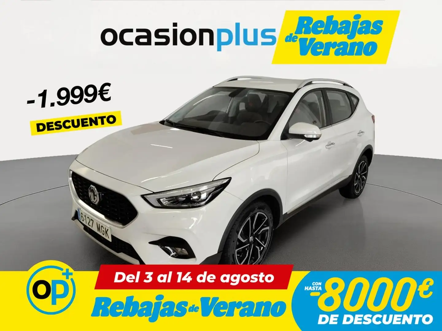 MG ZS 1.5 VTi-Tech Luxury 78kW Blanco - 1