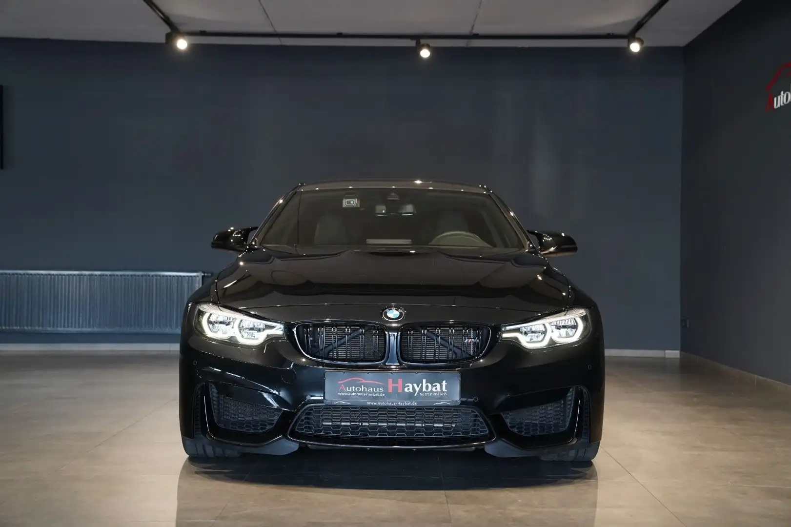 BMW M4 Coupe Navi Prof-LED-H&K-RFK-HuD-Dash Cam Чорний - 2