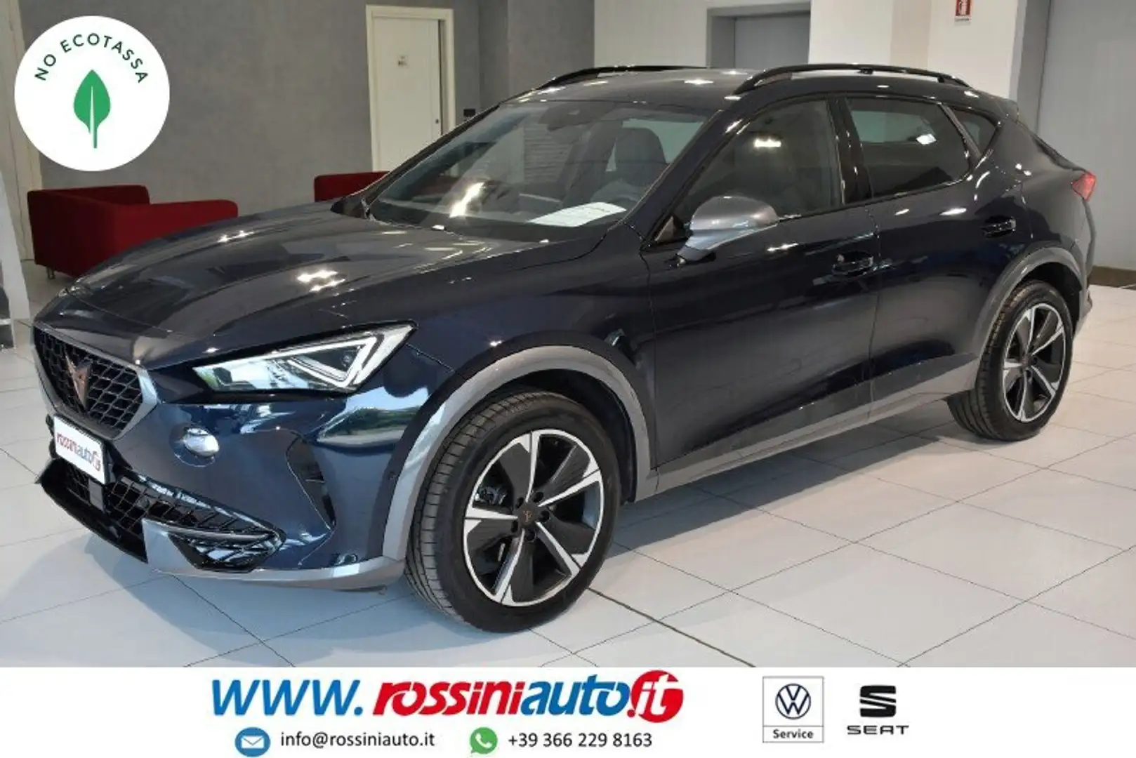 CUPRA Formentor 1.5 TSI 150 CV DSG TECH PACK 12" XL + R18 BI-COLOR Blu/Azzurro - 1