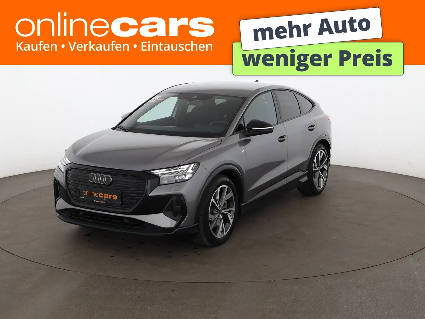 Audi Q4 e-tron 45 SB quattro S-Line 82kWh Aut MATRIX Grau - 1
