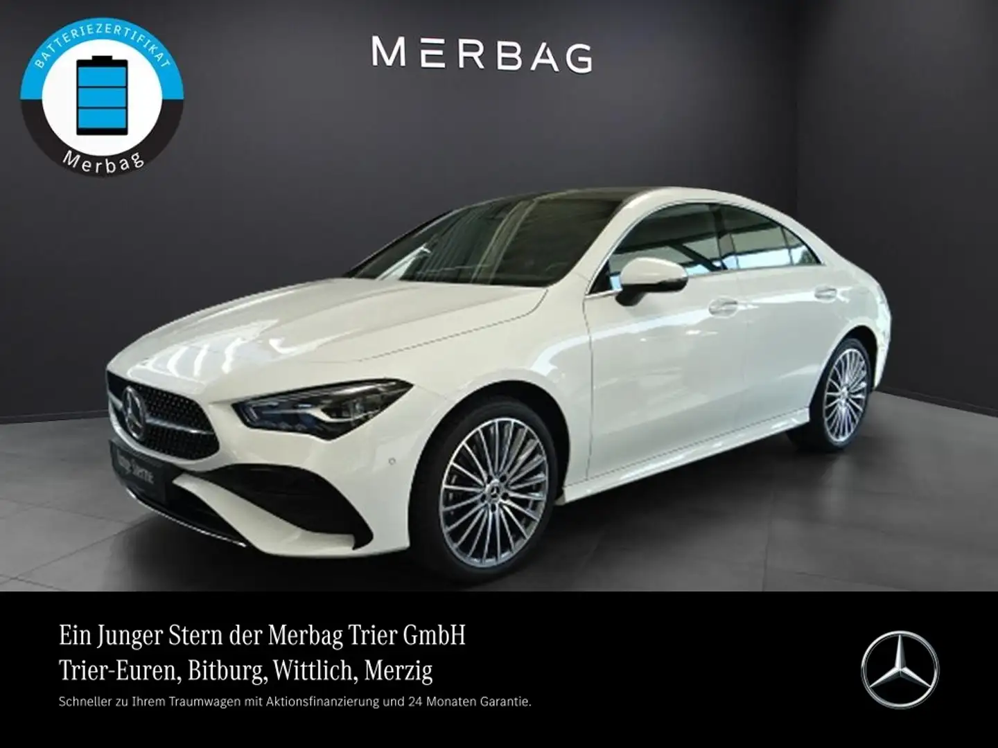 Mercedes-Benz CLA 250 e CP *AMG Panorama 19" Totwinkel Ambie Blanc - 1