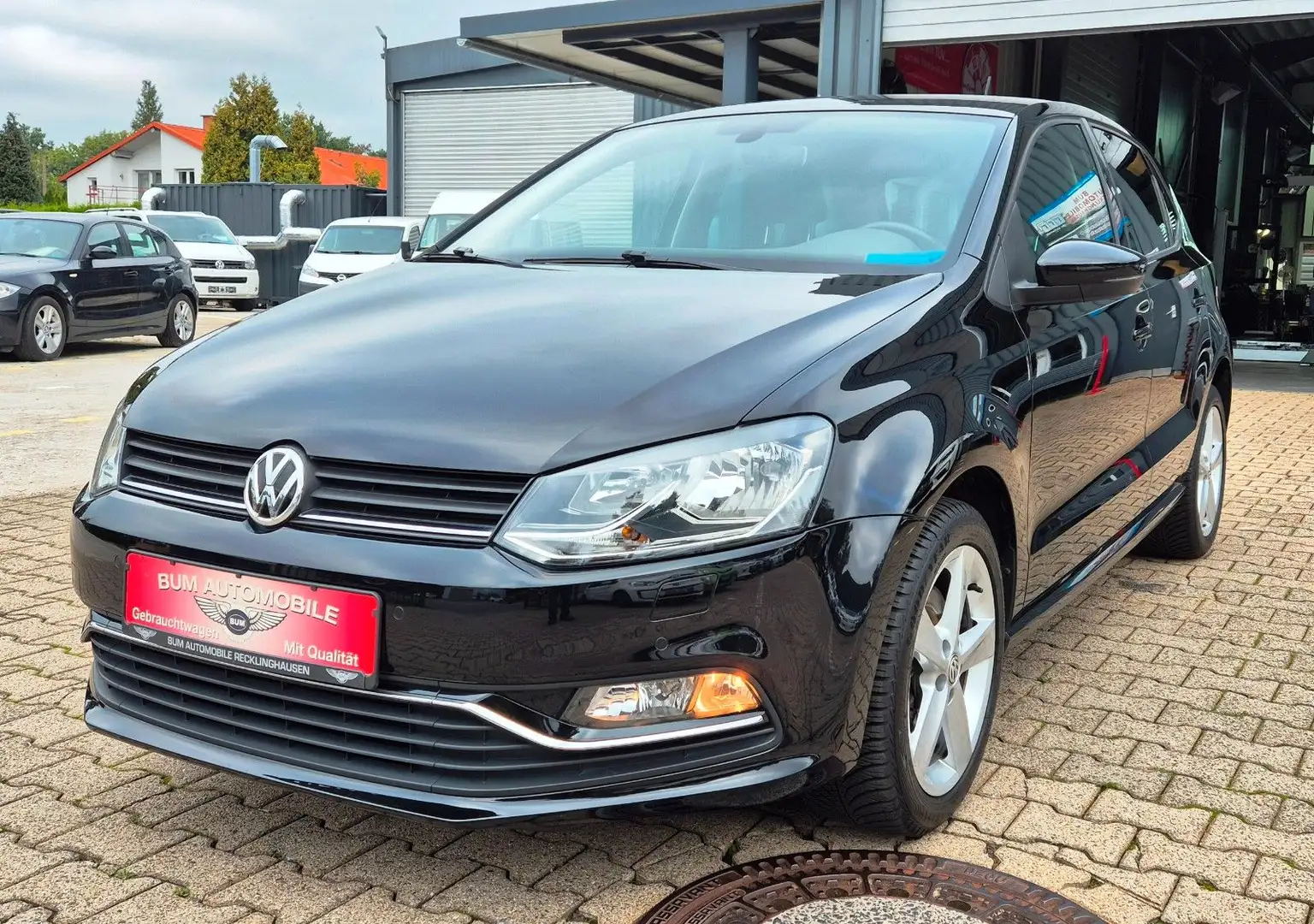 Volkswagen Polo V Highline 1 HAND 78TK AUTOMATIK Noir - 1