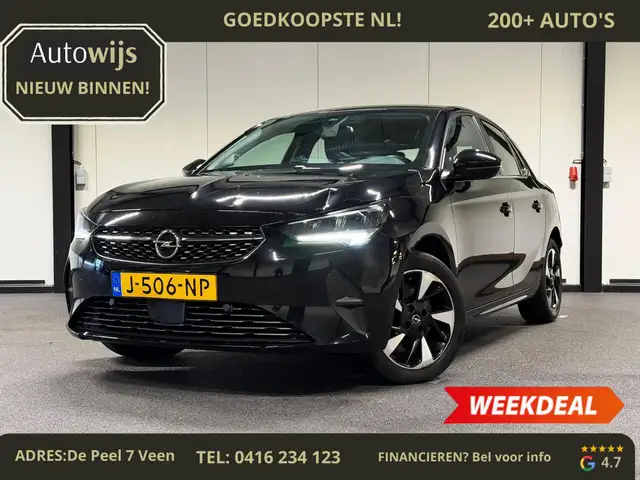Opel Corsa-e Elegance 50 kWh|FASE 3|LED|NL AUTO|CARPLAY|LEDERST