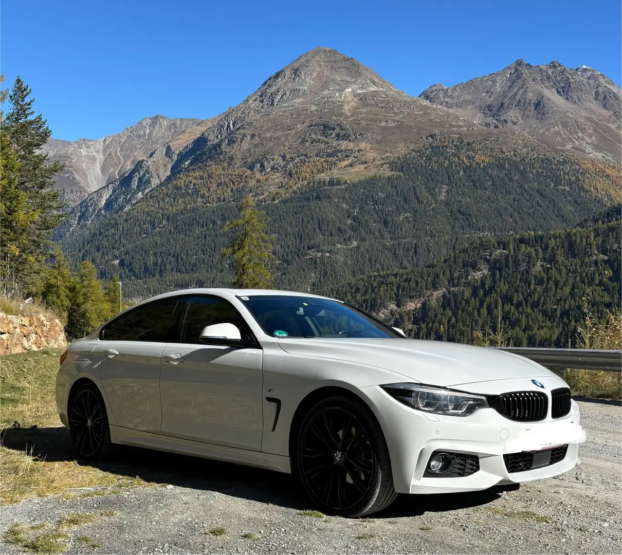 BMW 420 420d Gran Coupe Aut. XDrive Weiß - 1