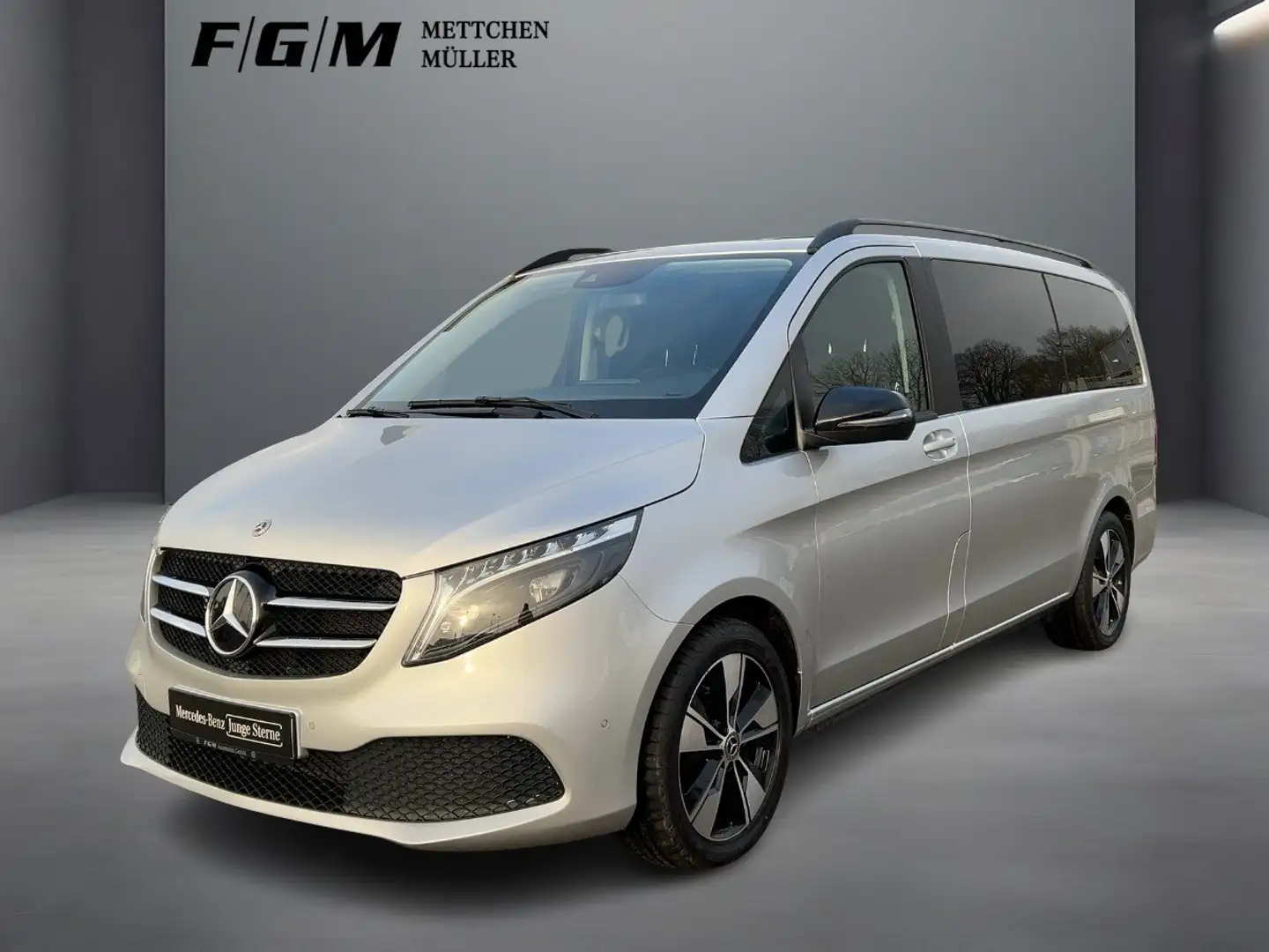 Mercedes-Benz V 250 d Edition lang TWA|AHK|Night|EASY-PACK| Argent - 2