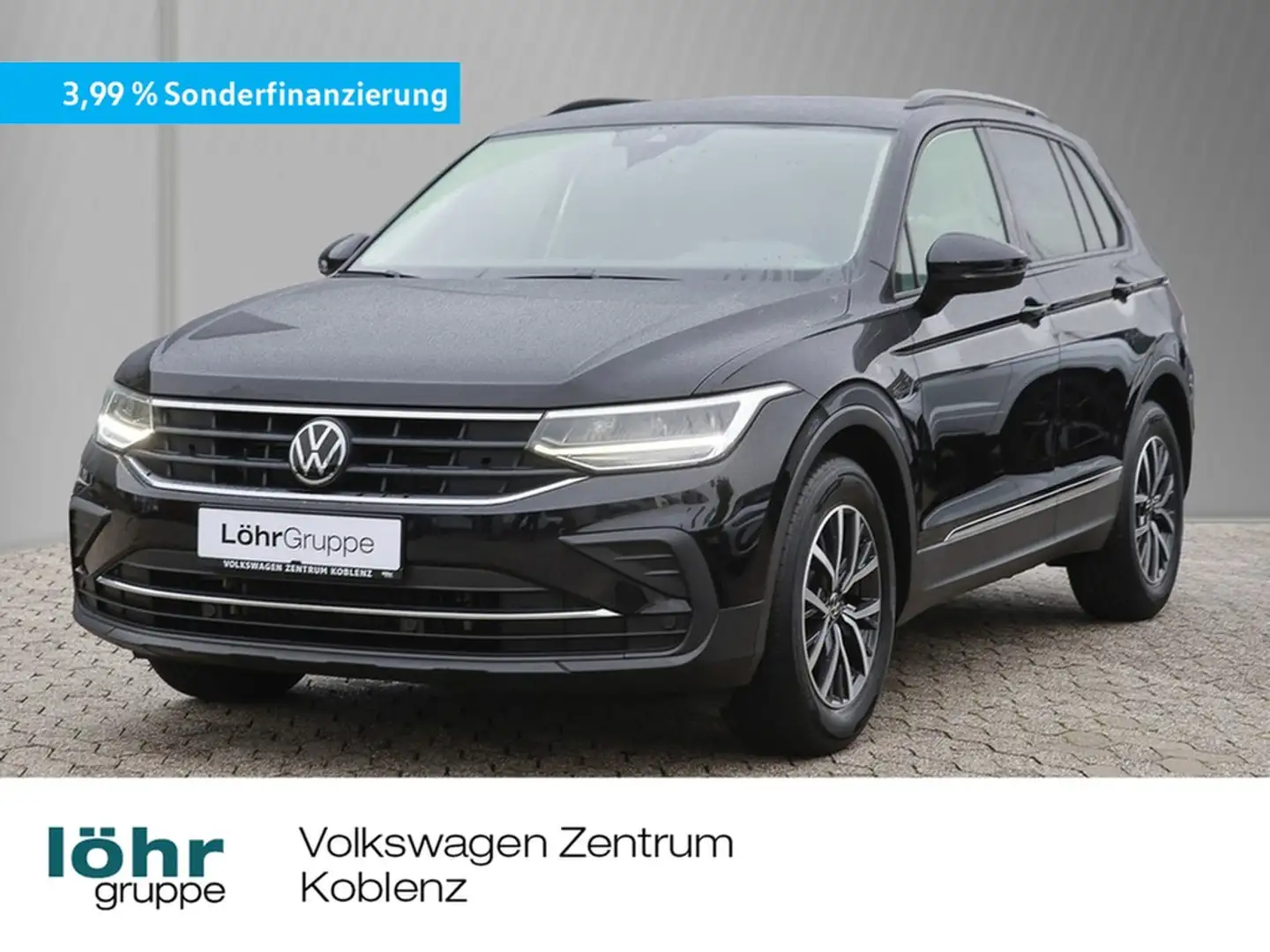 Volkswagen Tiguan 2.0 TDI DSG Life AHK/Navi/LED Schwarz - 1