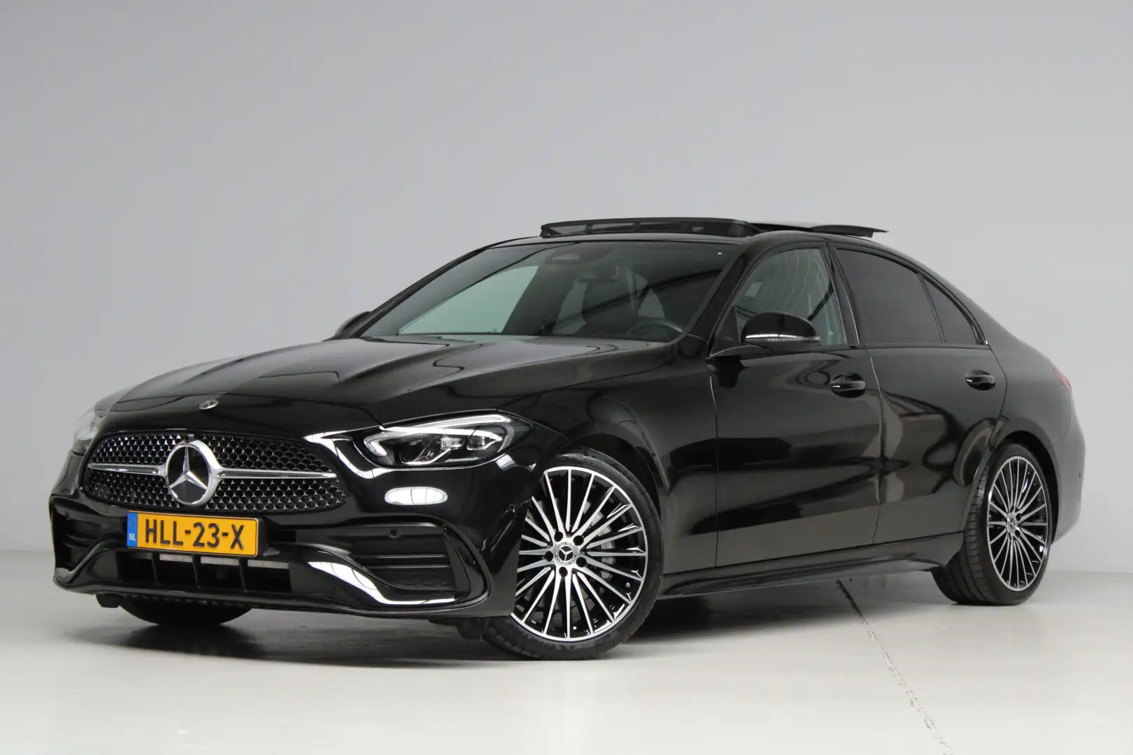 Mercedes-Benz C-klasse AMG-line (Nightpakket, Sfeerverlichting, Negro - 1