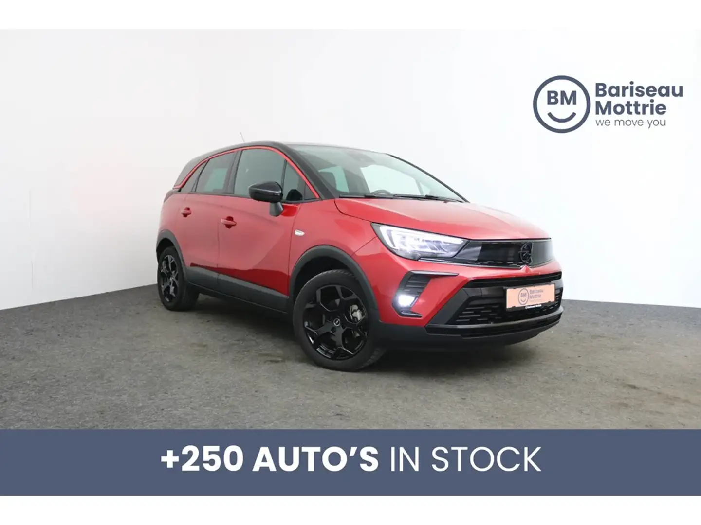 Opel Crossland 1.2 TURBO GS-LINE *BTW AFTREKBAAR*DAB*GPS*CARPLAY* Rouge - 1