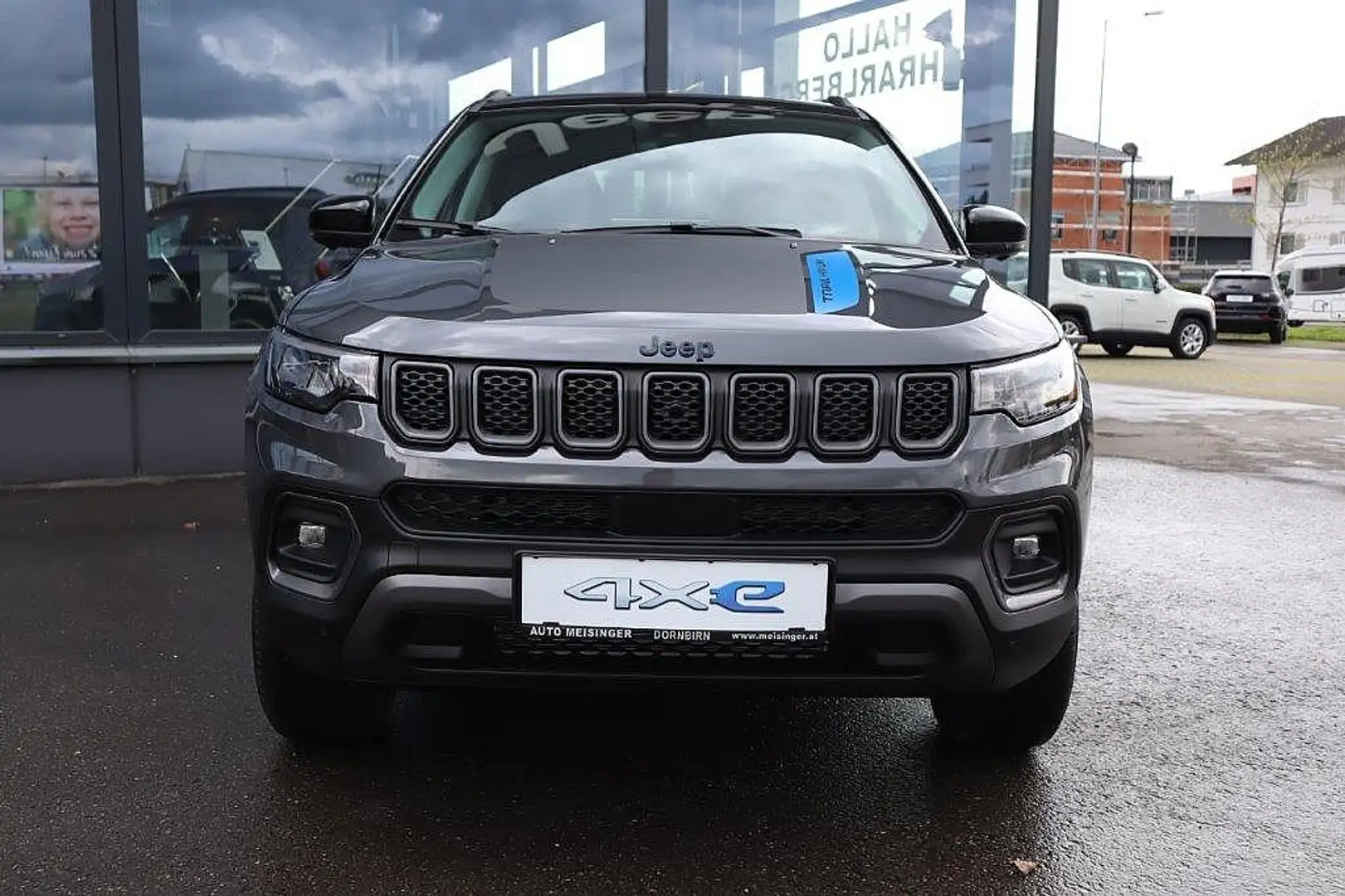 Jeep Compass 1.3 PHEV Trailhawk 240 PS AT 4xe Gris - 2