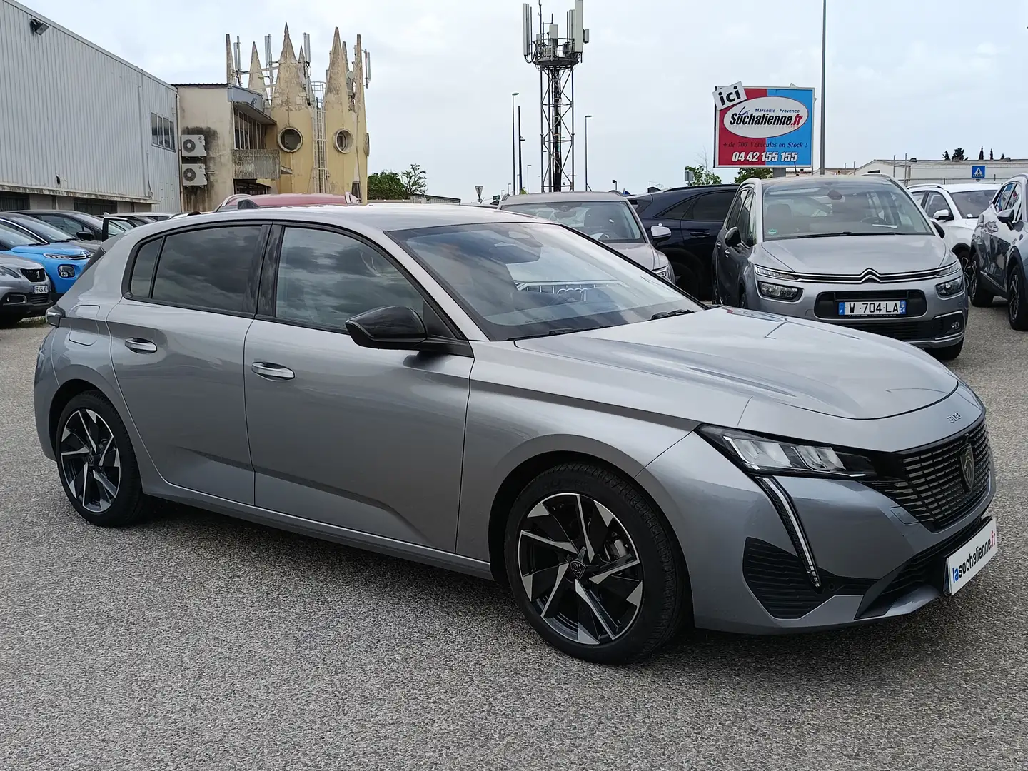 Peugeot 308 PureTech 130ch S\u0026amp;S EAT8 Allure Pack Gris - 2