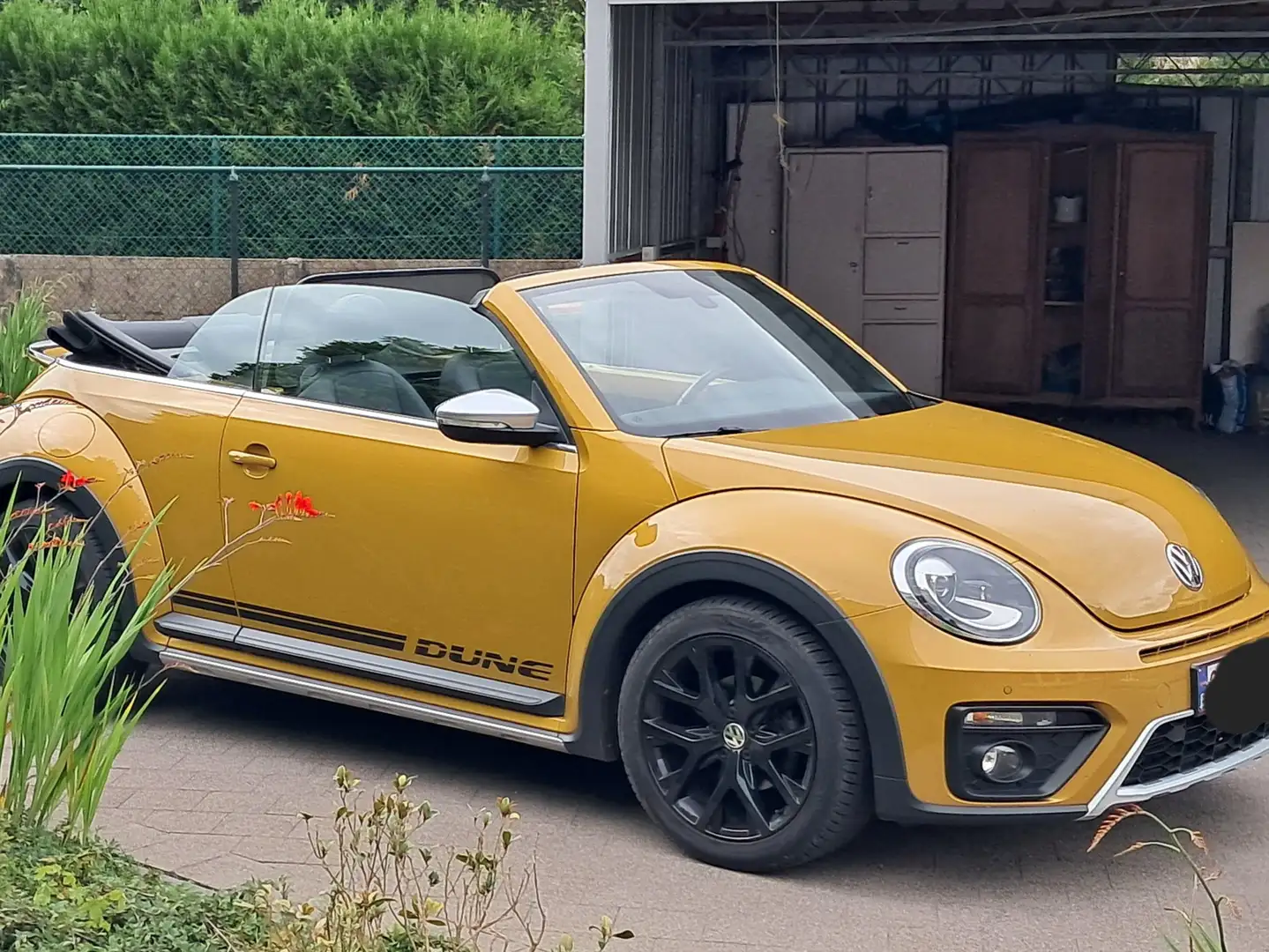 Volkswagen Beetle The Beetle Cabriolet 2.0 TDI Dune Goud - 1