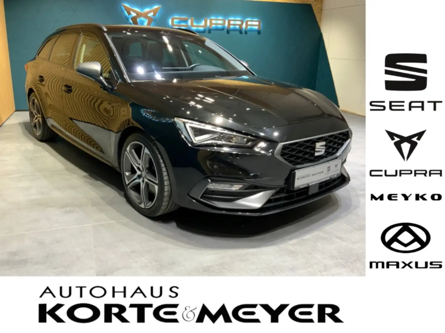 SEAT Leon Sportstourer FR 2.0TSI DSG+ACC +Navi Schwarz - 1