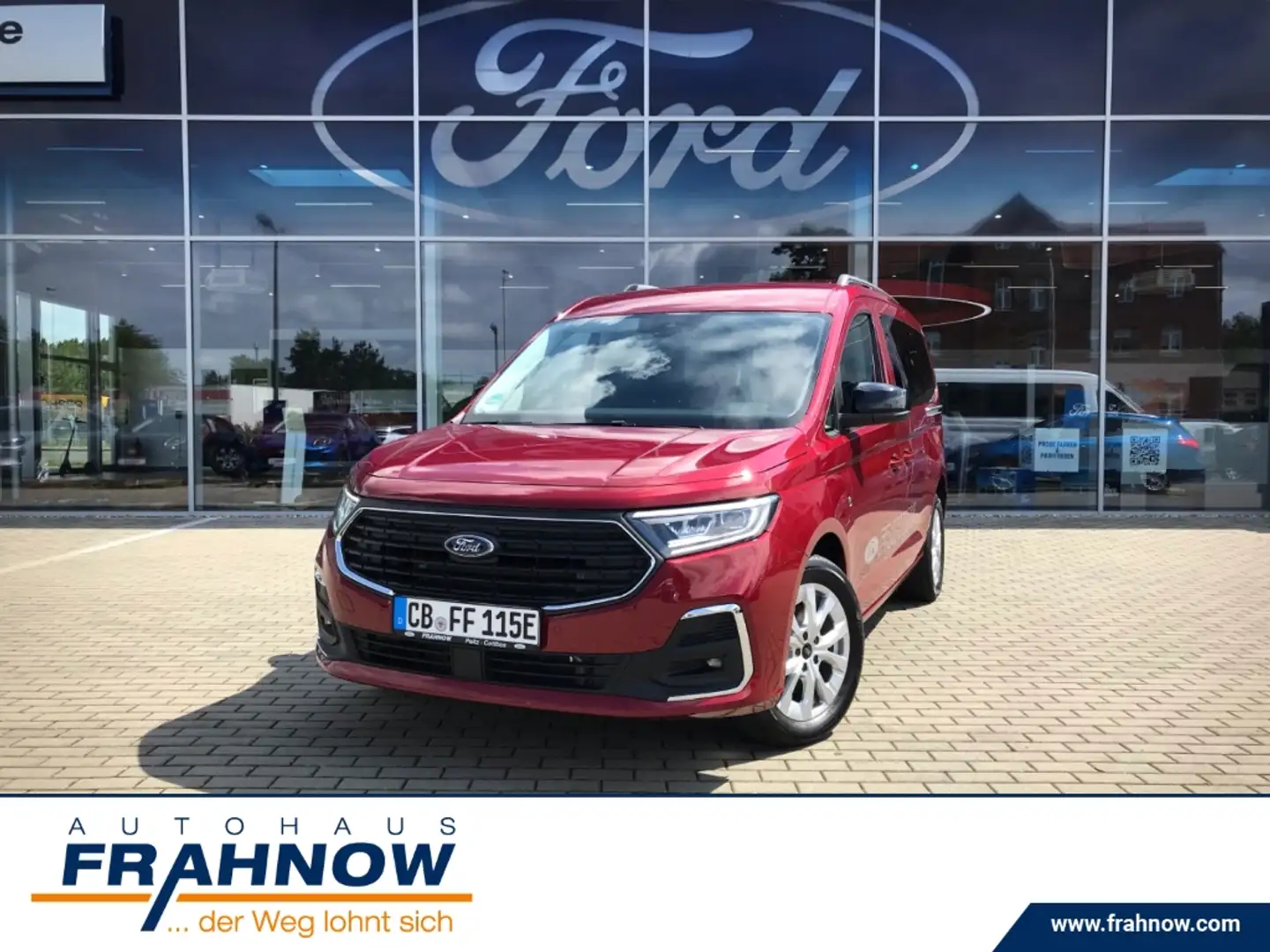 Ford Grand Tourneo 1.5 EcoBoost PHEV Titanium LED SHZ ACC Roşu - 1