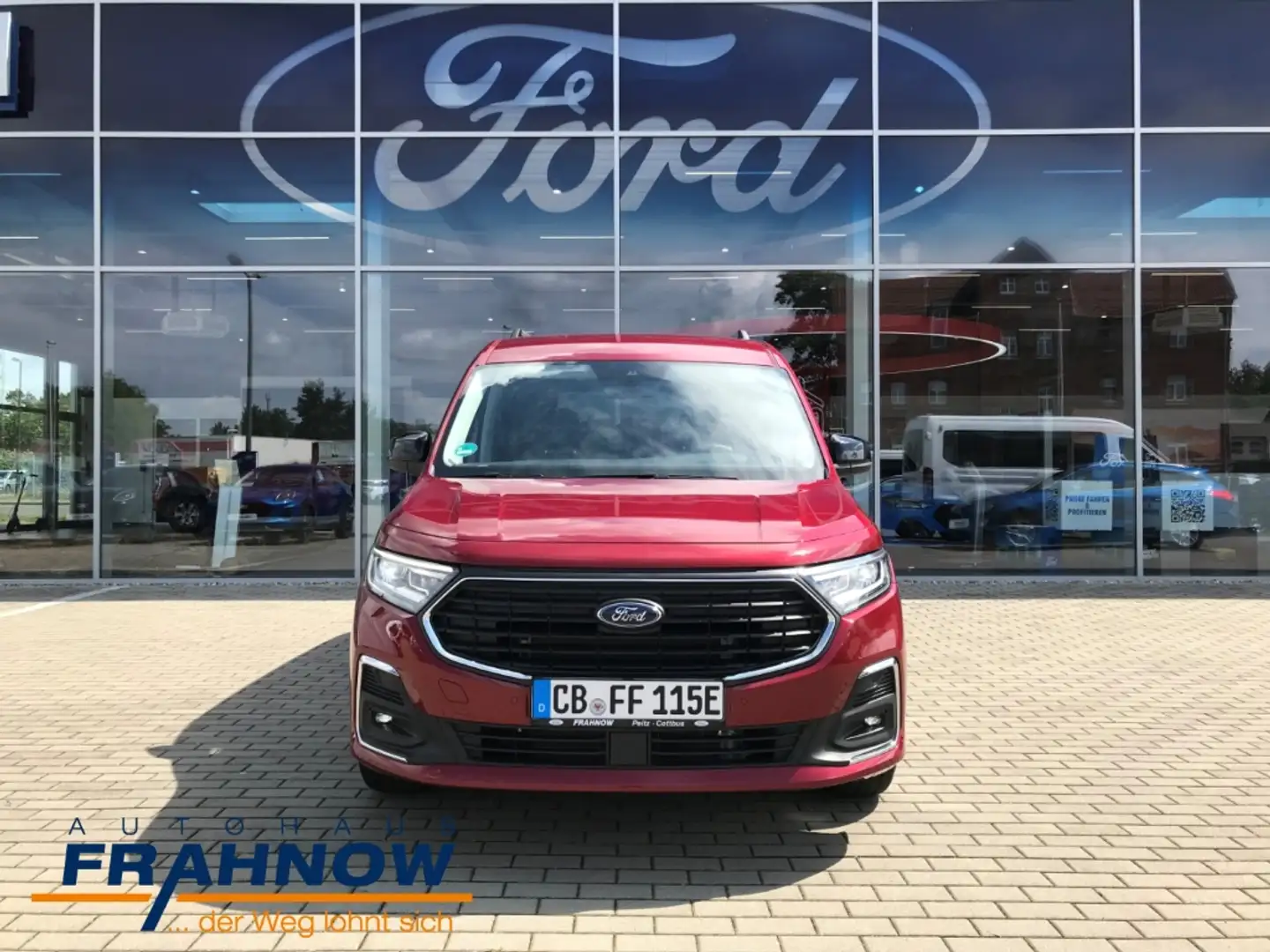 Ford Grand Tourneo 1.5 EcoBoost PHEV Titanium LED SHZ ACC Roşu - 2