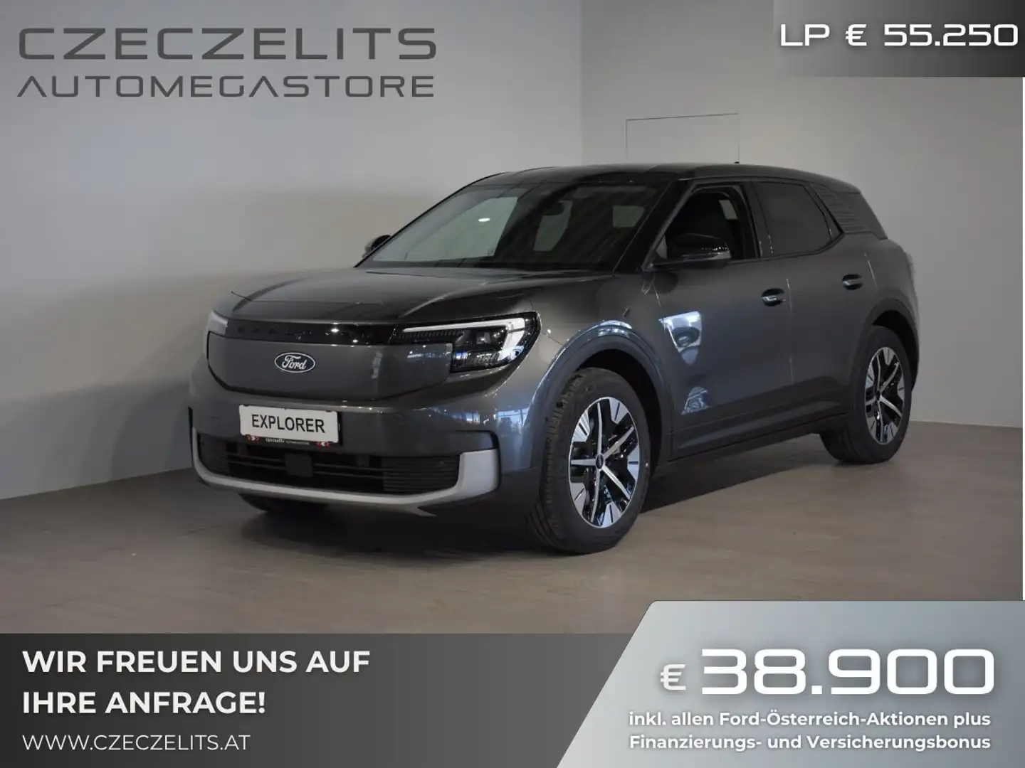 Ford Explorer Elektro 77kWh Select ON43479 JF Grau - 1