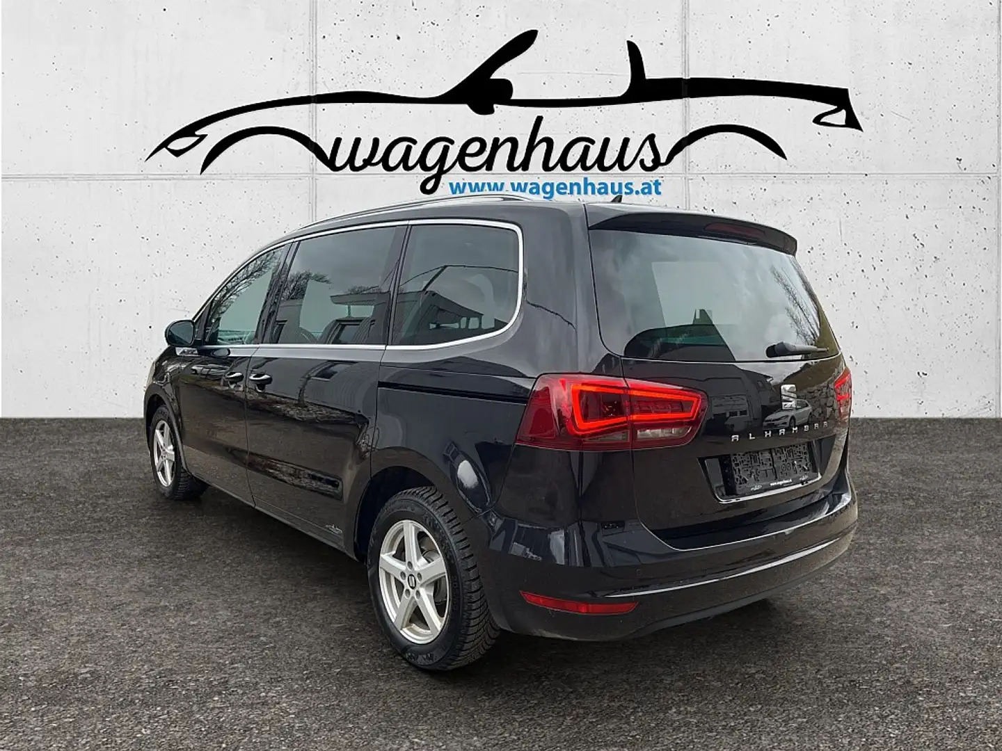 SEAT Alhambra Executive TDI, AHV, Kamera, Navi Schwarz - 2