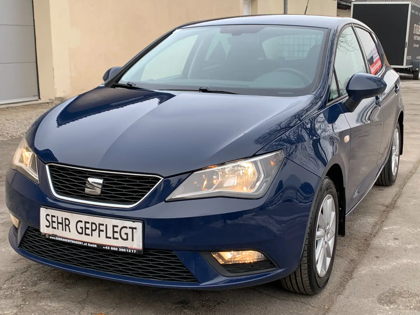 SEAT Ibiza Style. Sehr gepflegt! Mit NEUEM Pickerl + Service. Blau - 2