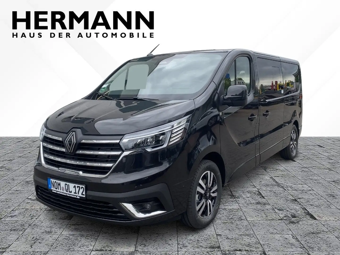 Renault Trafic Combi 2.0 BLUE dCi 150 L2H1 3.0t (8/9 Sitzer) Life Schwarz - 2