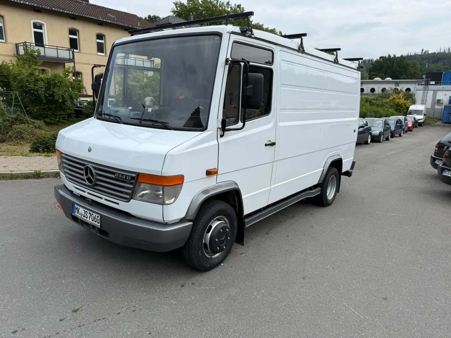 Mercedes-Benz Vario 614 D LKW  Kasten-AHK,Tüv-02/2026 Blanc - 1