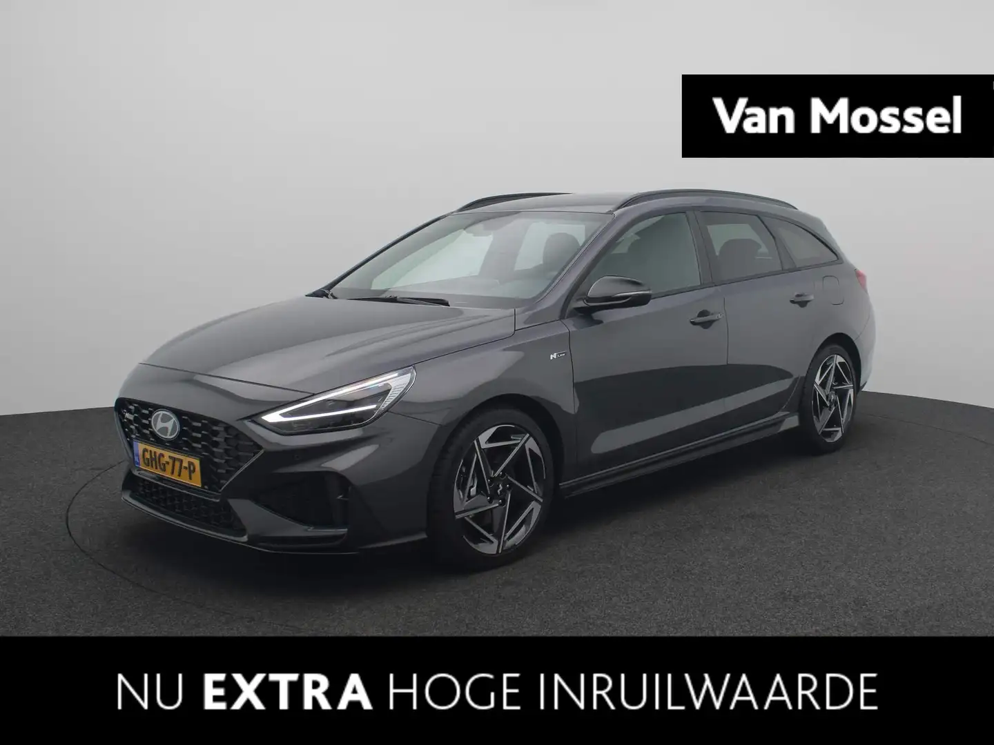 Hyundai i30 Wagon 1.5 T-GDi MHEV N Line Demo | Facelift | Stoe Grijs - 1