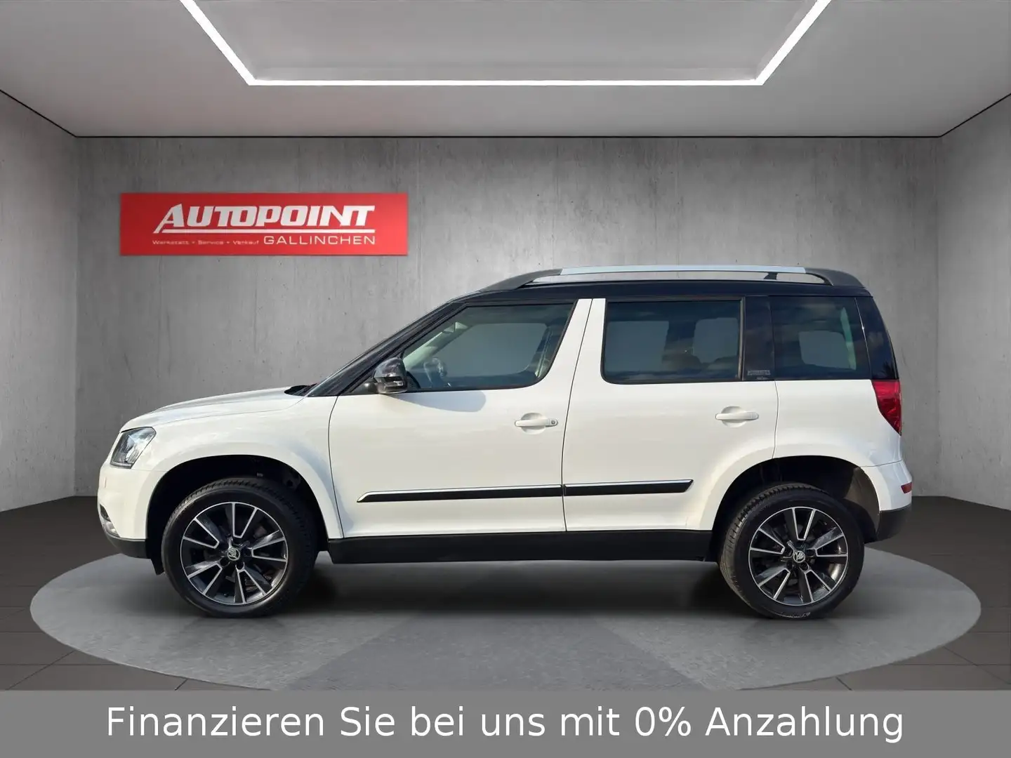 Skoda Yeti Adventure 2.0TDI 4x4 DSG Navi+DAB+Allwetter Weiß - 2